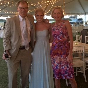 Beautiful light blue Bari Jay dress